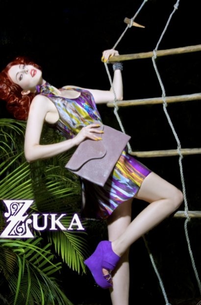 Zuka Shoes photoshoot. Makeup by Evy Maquillage